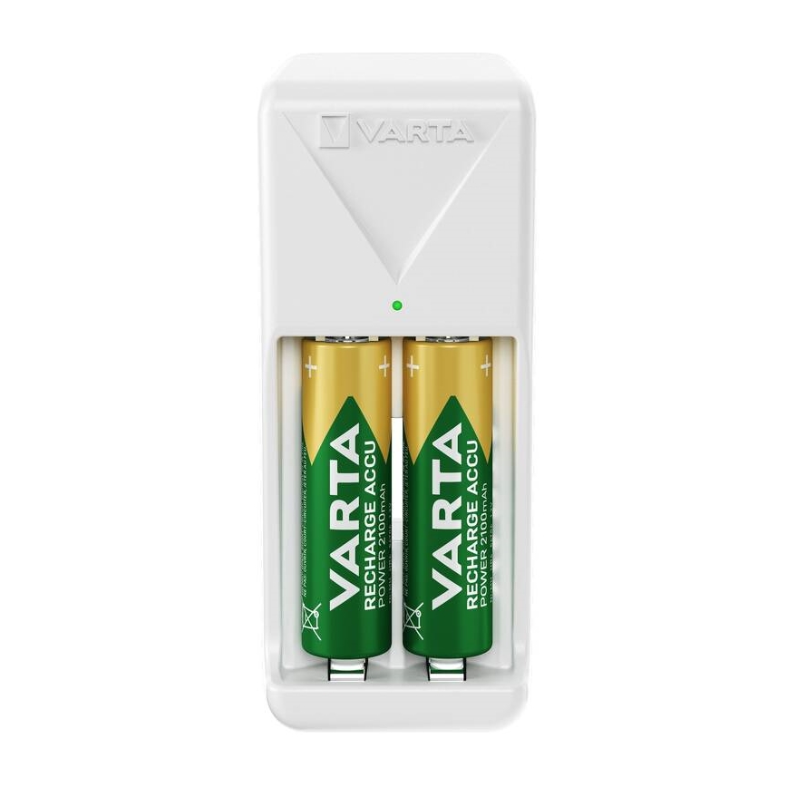 Varta 57656101401 - Nabíječka baterií 2xAA/AAA 230V