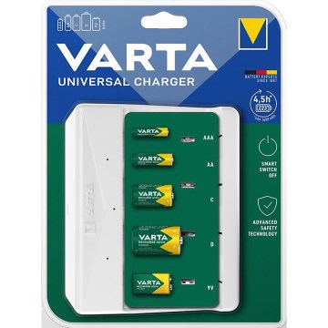 Varta 57658101401 - Nabíječka baterií AA/AAA/C/D/5V