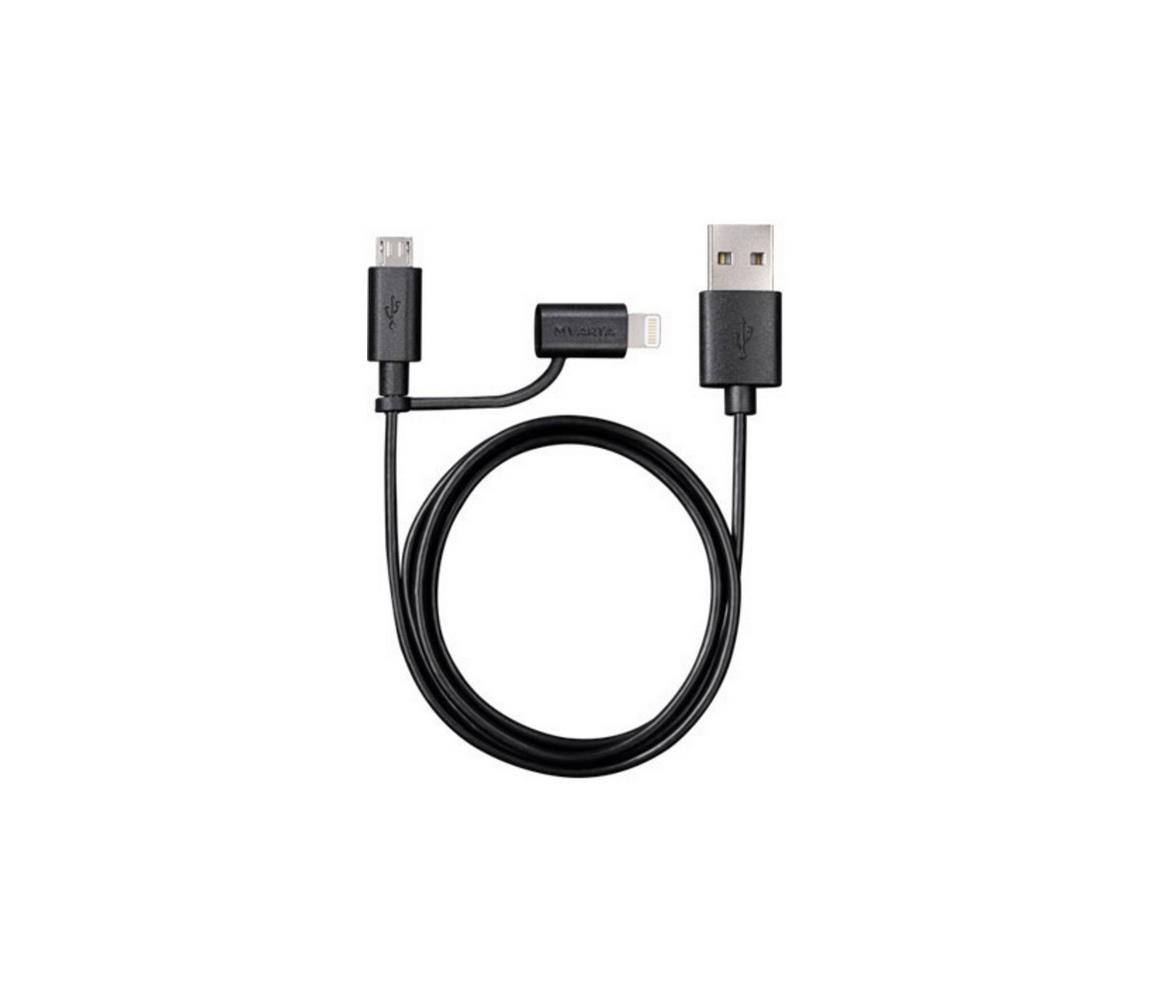 VARTA VARTA 57943 - USB kabel s konektorem Lightning a Micro USB 