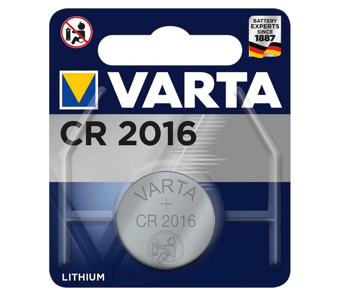 VARTA Varta 6016 - 1 ks Lithiová baterie CR2016 3V 