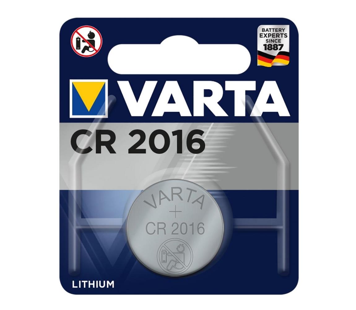 VARTA Varta 6016 - 1 ks Lithiová baterie CR2016 3V VA0083