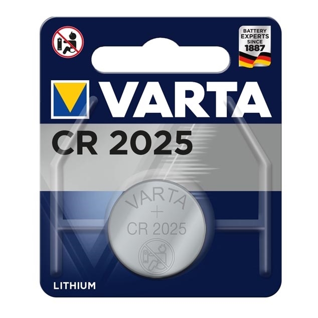 Varta 6025 - 1 ks Lithiová baterie CR2025 3V