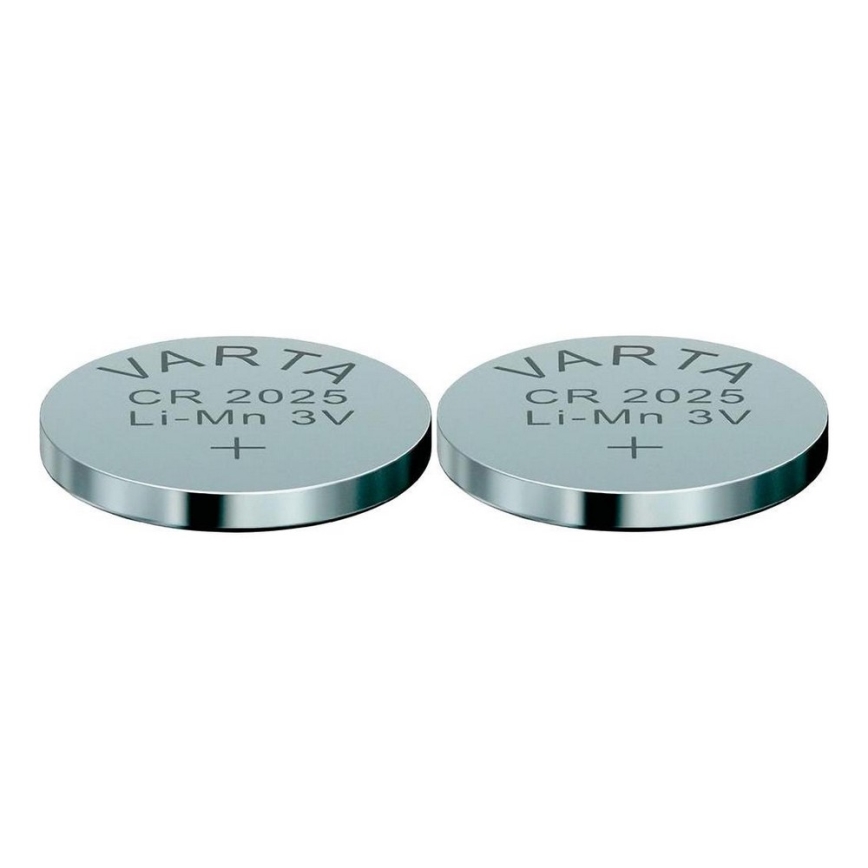 Varta 6025101402 - 2 ks Lithiová baterie knoflíková ELECTRONICS CR2025 3V