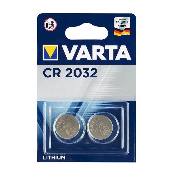 Varta 6032101402 - 2 ks Lithiová baterie knoflíková ELECTRONICS CR2032 3V