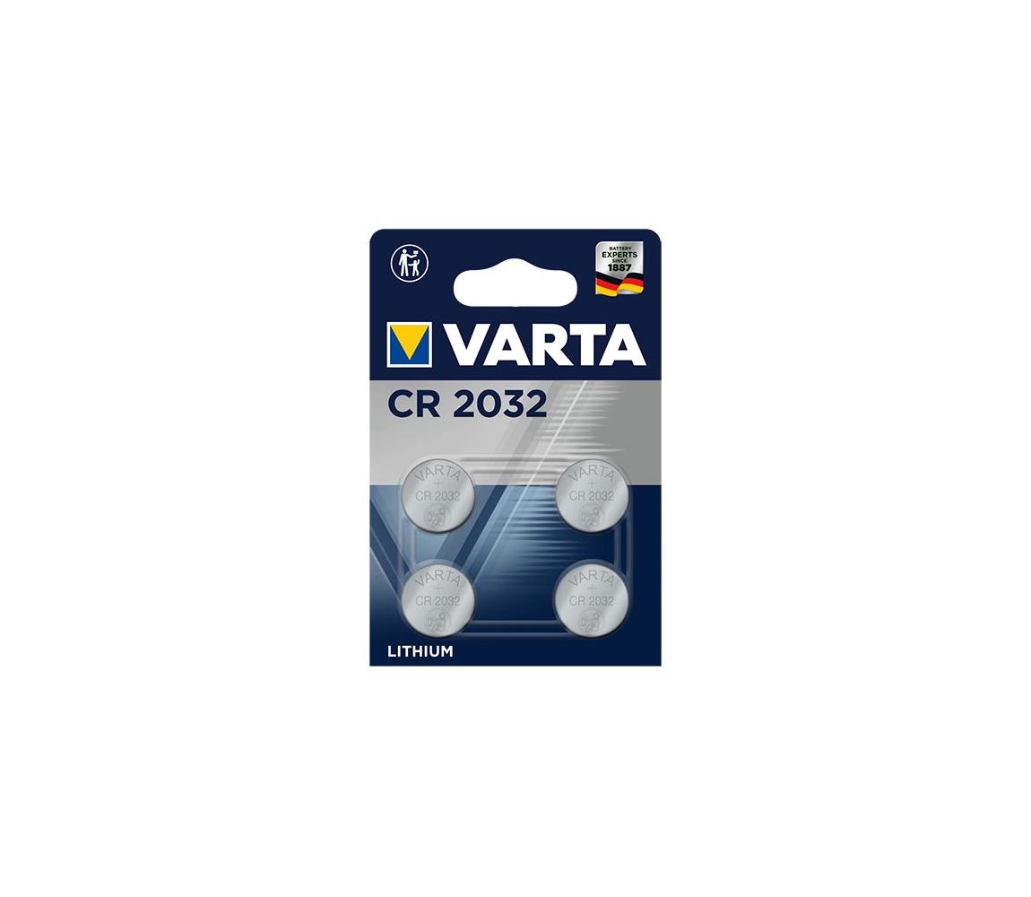 VARTA Varta 6032101404 - 4 ks Lithiová baterie knoflíková ELECTRONICS CR2032 3V VA0209