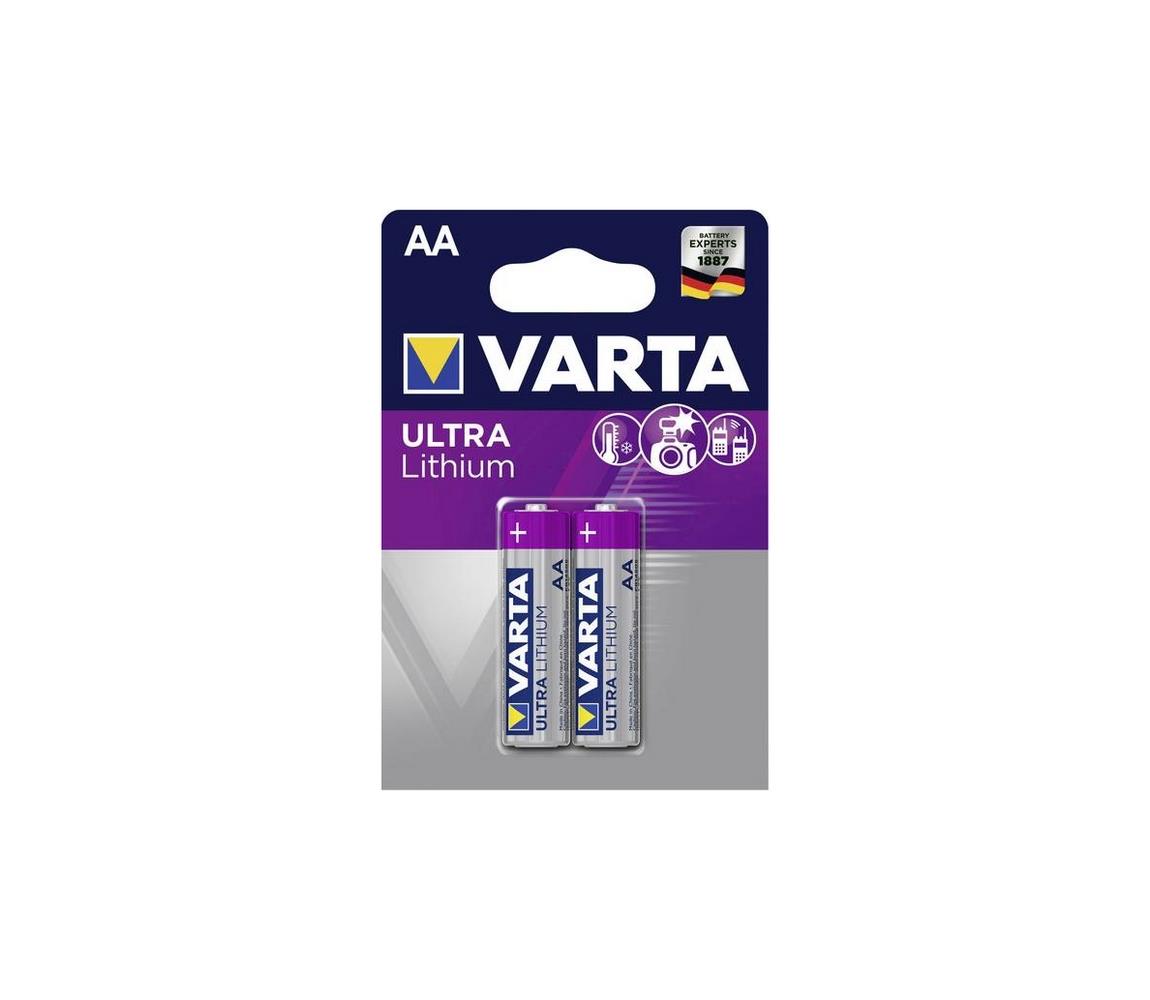VARTA Varta 6106 - 2 ks Lithiová baterie ULTRA AA 1,5V VA0059