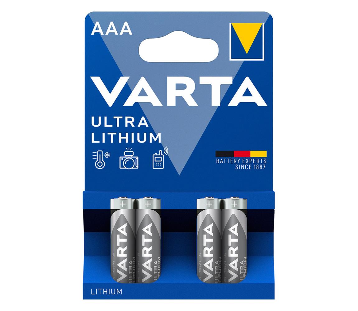 VARTA Varta 6106301404 - 4 ks Lithiová baterie ULTRA AA 1,5V VA0183