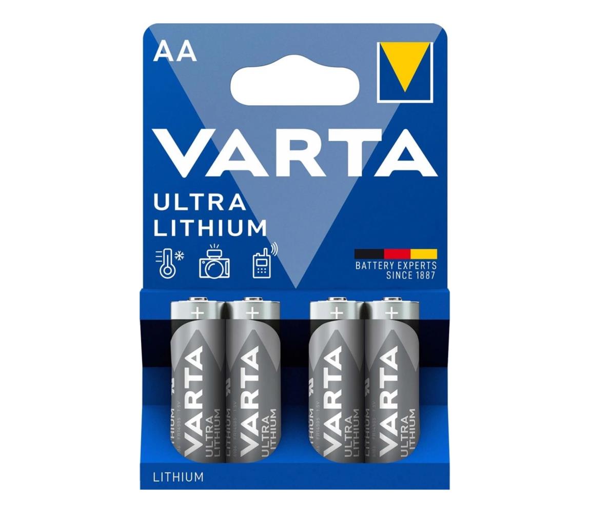 VARTA Varta 6106301404 - 4 ks Lithiová baterie ULTRA AA 1,5V 