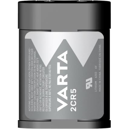 Varta 6203301401 - 1 ks Lithiová baterie 2CR5 6V 1400 mAh