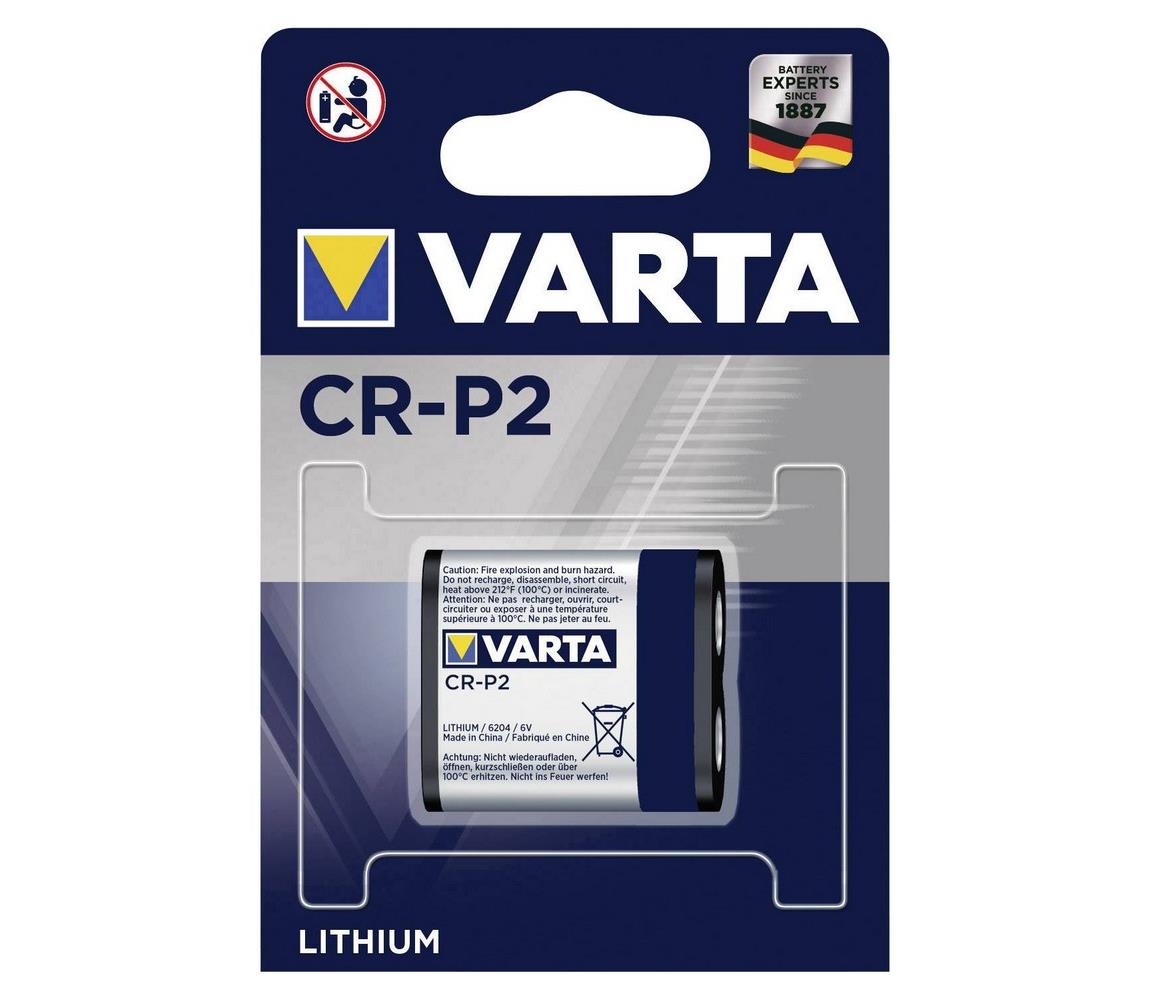 VARTA Varta 6204301401 - 1 ks Lithiová fotobaterie CR-P2 3V 