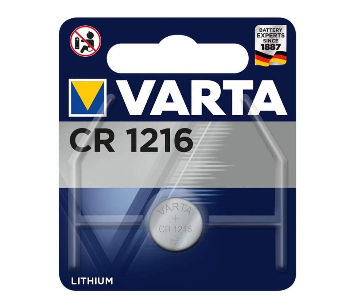 Varta Varta 6216 - 1 ks Lithiová baterie CR1216 3V VA0086