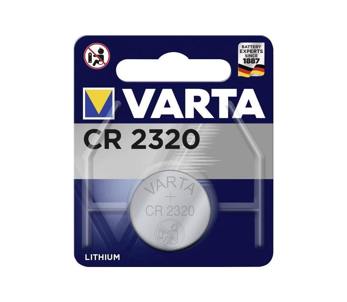 VARTA Varta 6320101401 - 1 ks Lithiová baterie knoflíková ELECTRONICS CR2320 3V VA0203