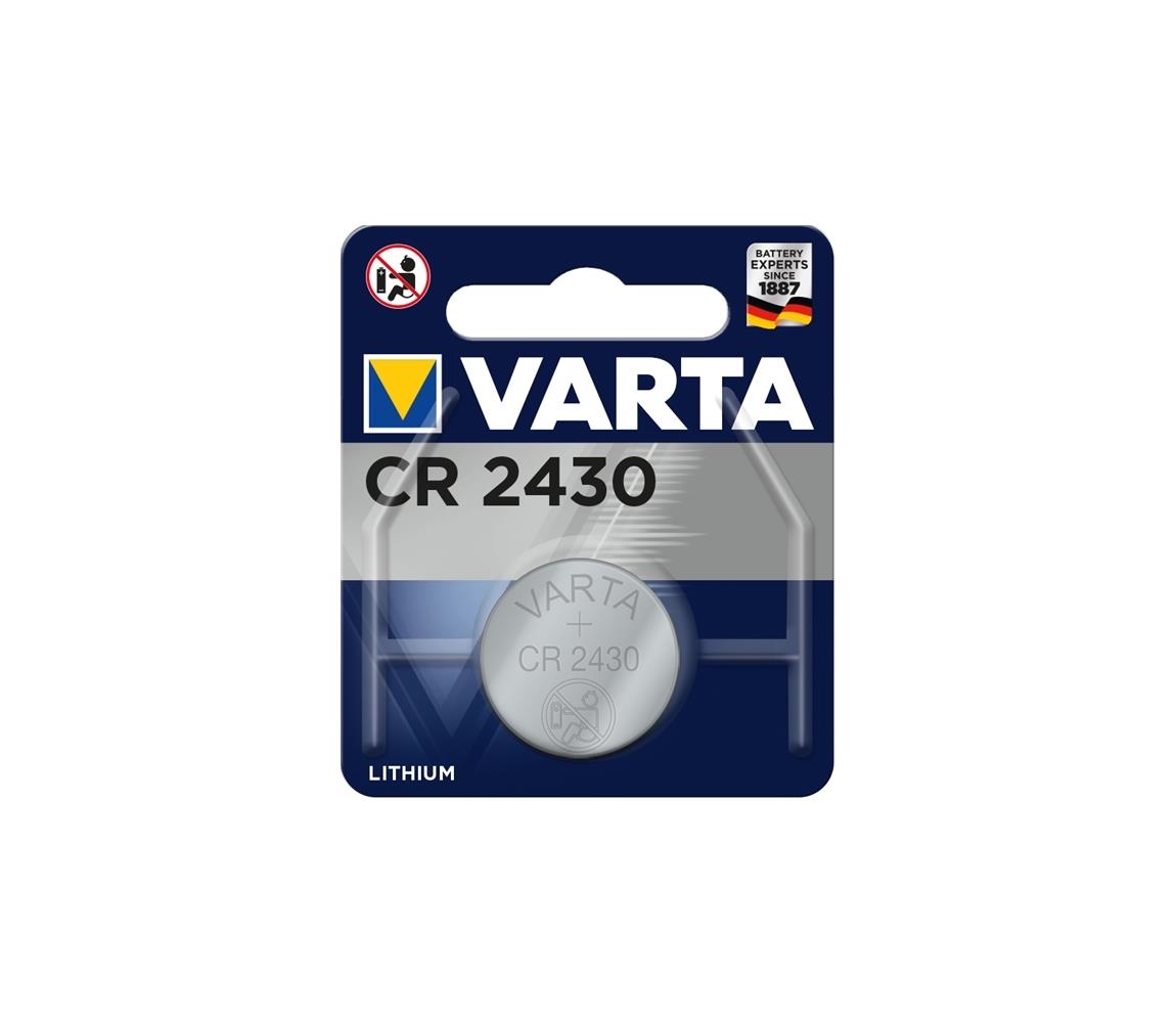 VARTA Varta 6430 - 1 ks Lithiová baterie CR2430 3V VA0088
