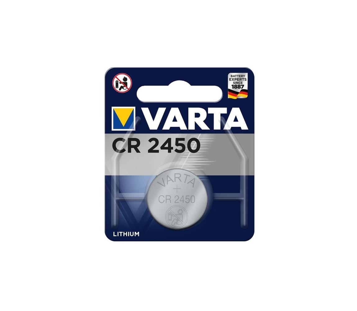 Varta Varta 6450 - 1 ks Lithiová baterie CR2450 3V VA0089