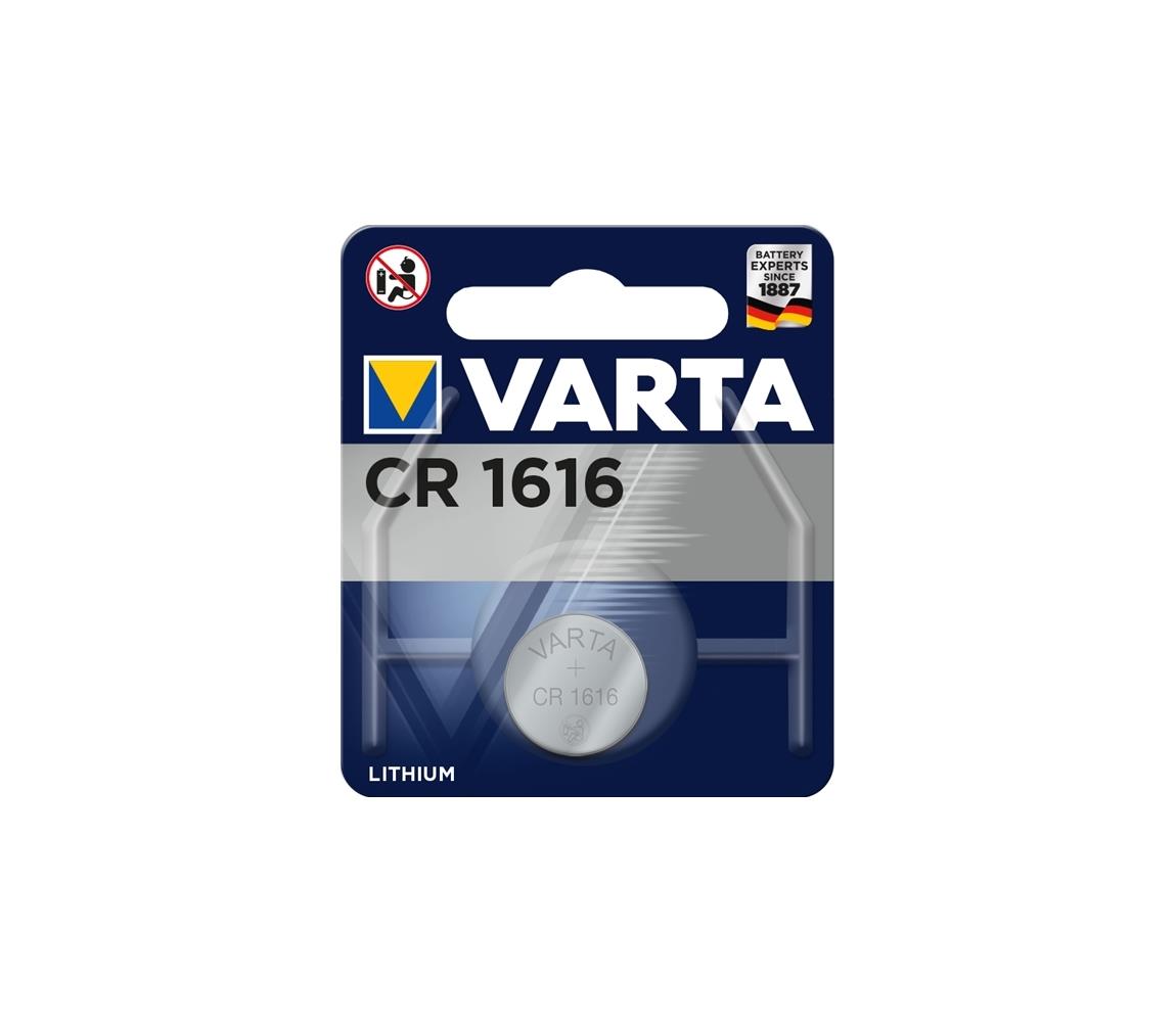 VARTA Varta 6616 - 1 ks Lithiová baterie CR1616 3V VA0090