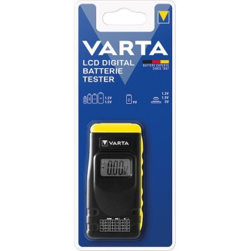 Varta 891101401 - Zkoušečka baterií a akumulátorů LCD Battery Tester 3V