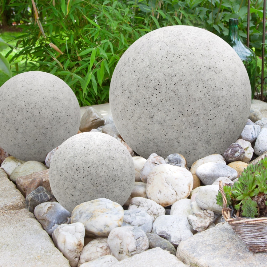 Venkovní dekorační svítidlo GARDEN BALL 1xE27/40W/230V IP65 pr. 28 cm