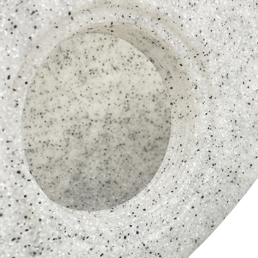 Venkovní dekorační svítidlo LUMISTONE 1xE27/15W/230V IP65 pr. 26,5 cm