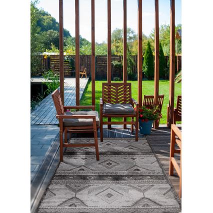 Venkovní koberec CHIARA 80x150 cm šedá