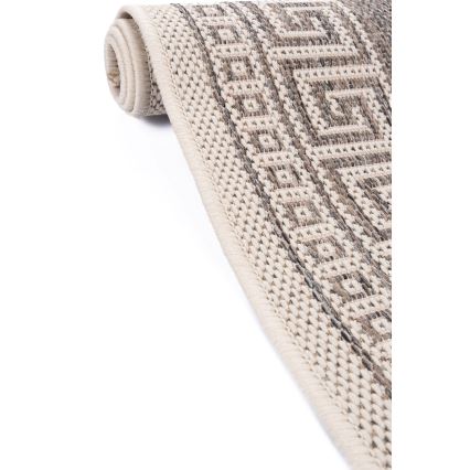 Venkovní koberec EXPRESS NEW OUTDOOR 160x220 cm šedá/béžová