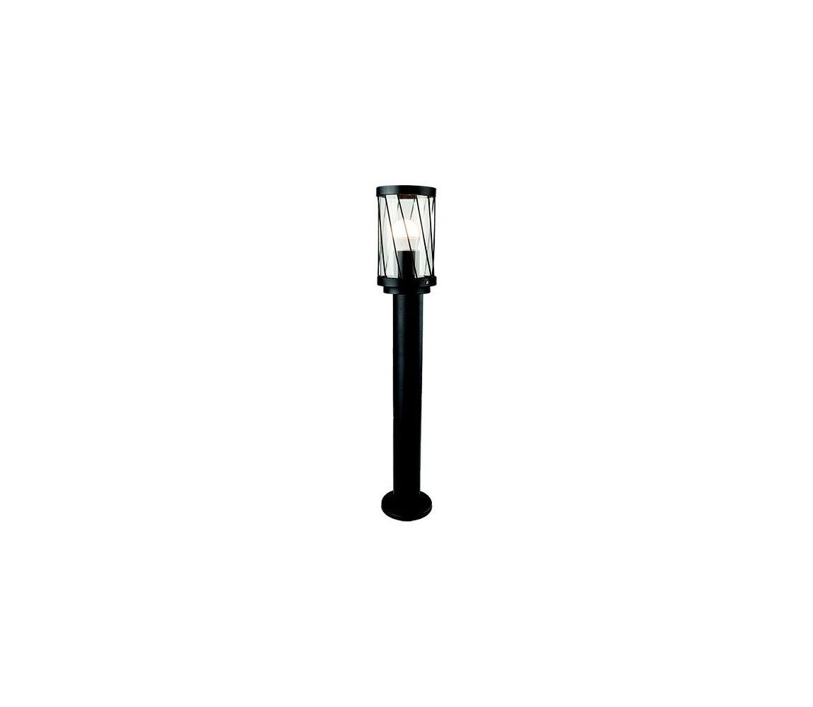 Eurolamp Venkovní lampa 1xE27/15W/230V 50 cm IP44 černá 