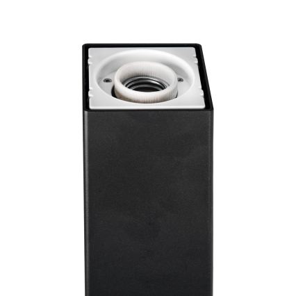 Venkovní lampa 1xE27/40W/230V IP44 50 cm černá/kouřová
