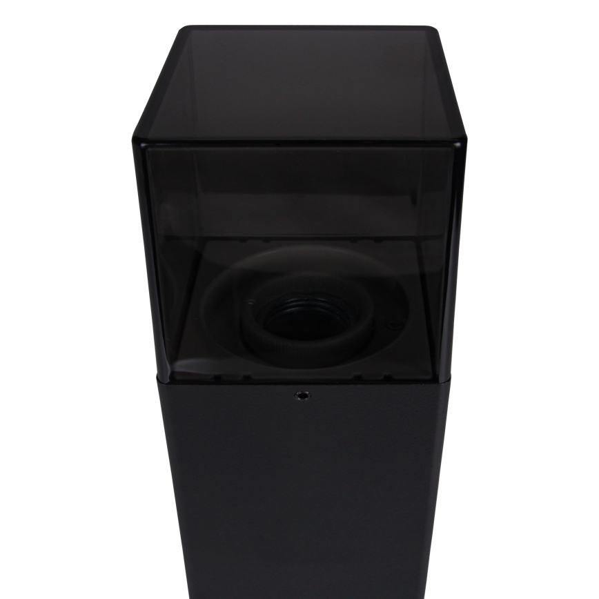 Venkovní lampa 1xE27/40W/230V IP44 50 cm černá/kouřová