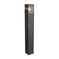 Venkovní lampa 1xE27/40W/230V IP44 80 cm černá/kouřová