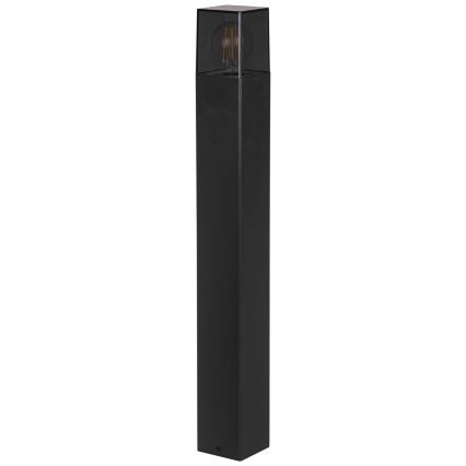 Venkovní lampa 1xE27/40W/230V IP44 80 cm černá/kouřová