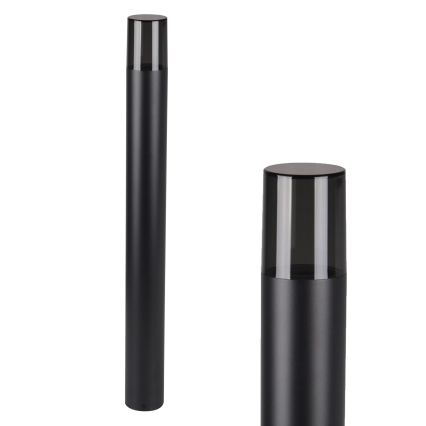Venkovní lampa 1xE27/40W/230V IP44 80 cm černá/kouřová