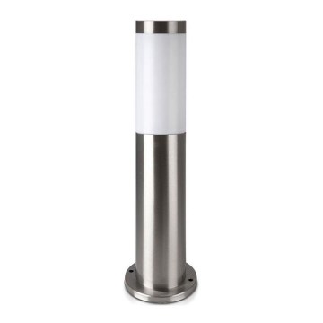 Venkovní lampa 1xE27/60W/230V IP44 45cm matný chrom