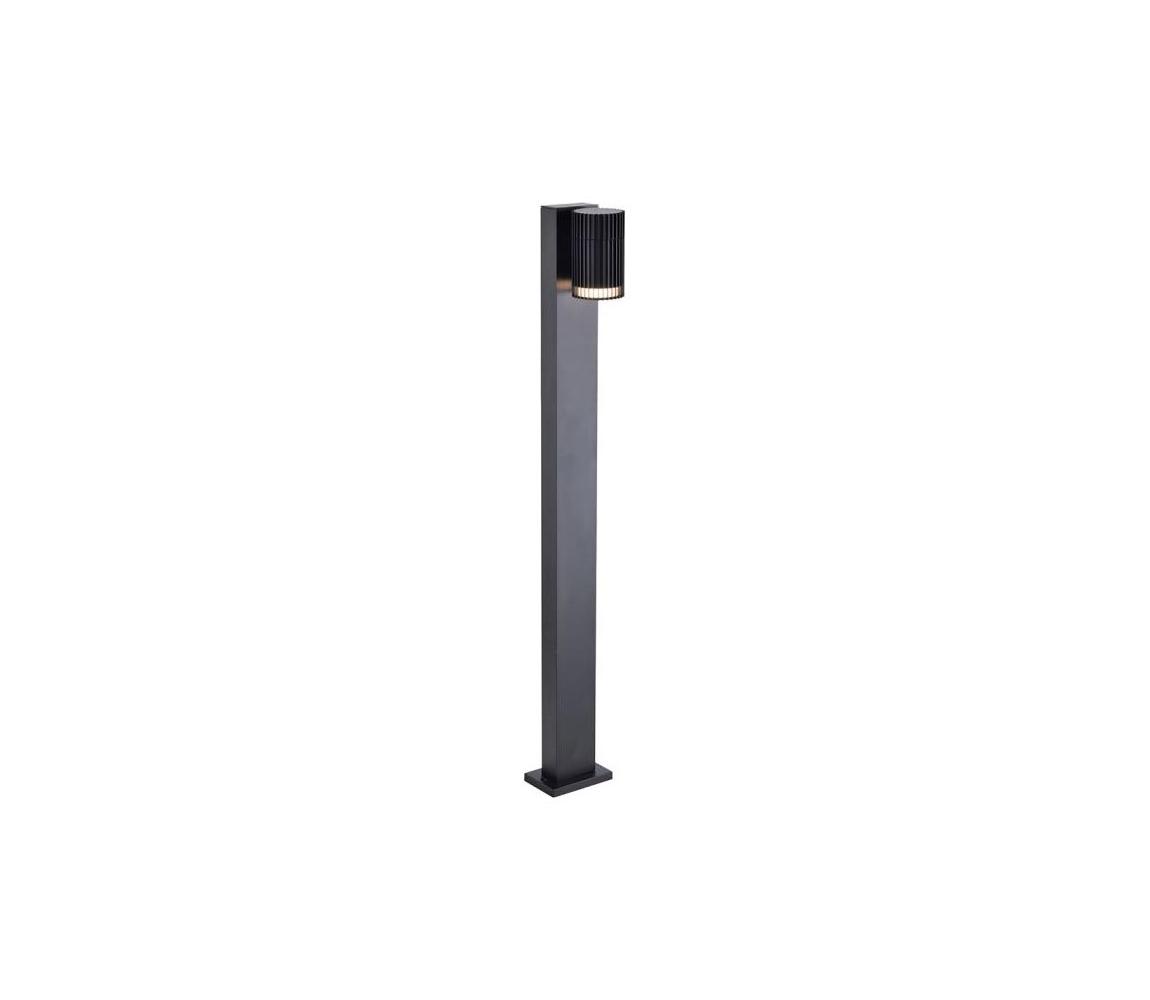 Venkovní lampa 1xGU10/10W/230V IP44 80 cm černá 24309 – Alasans