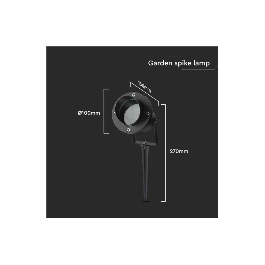 Venkovní lampa 1xGU10/35W/230V IP65