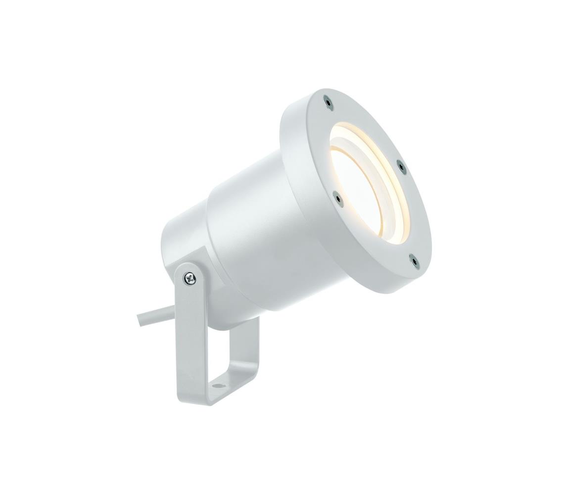 Eurolamp Venkovní lampa 1xGU10/5W/230V IP65 bílá 