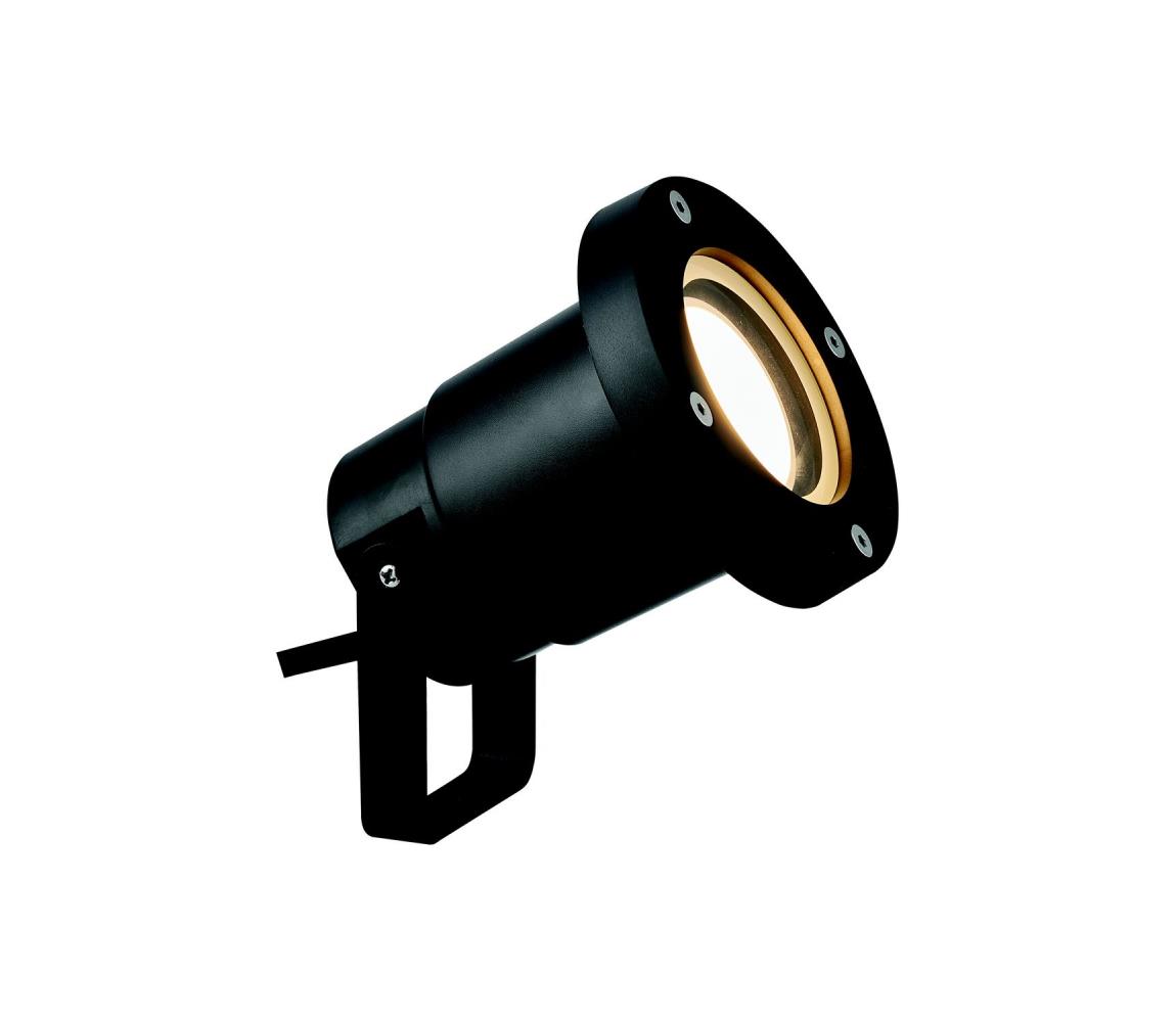 Eurolamp Venkovní lampa 1xGU10/5W/230V IP65 černá 