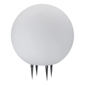 Venkovní lampa ARGENTO 1xE27/15W/230V pr. 30 cm IP65 bílá