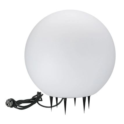 Venkovní lampa ARGENTO 1xE27/15W/230V pr. 40 cm IP65 bílá