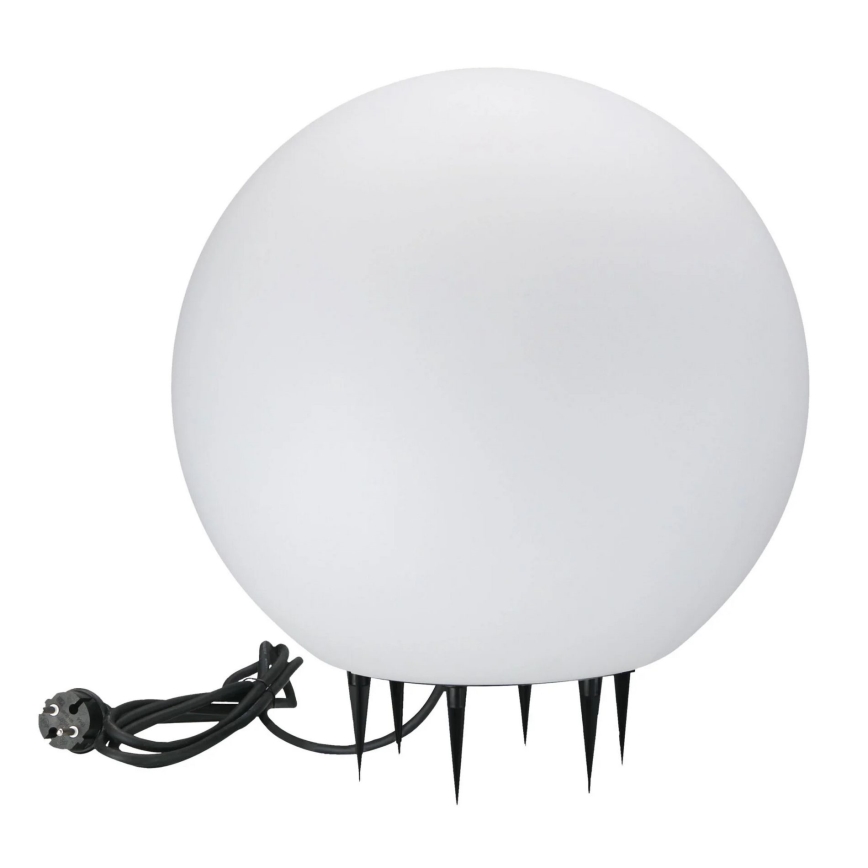 Venkovní lampa ARGENTO 1xE27/15W/230V pr. 40 cm IP65 bílá