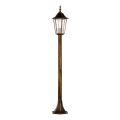Venkovní lampa ARRAIA 1xE27/15W/230V IP44 bronz patina