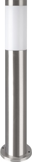 Venkovní lampa BROOKLYN 1xE27/60W/230V 45 cm IP44 matný chrom