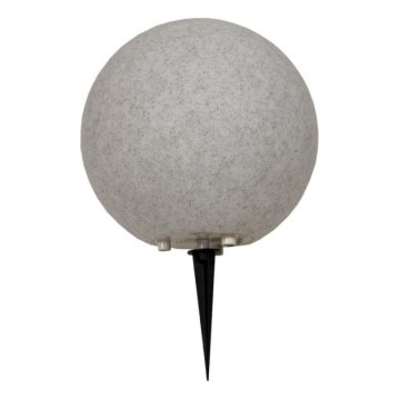 Venkovní lampa KULA 1xE27/60W/230V pr. 30 cm IP44 šedá