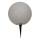 Venkovní lampa KULA 1xE27/60W/230V pr. 30 cm IP44 šedá