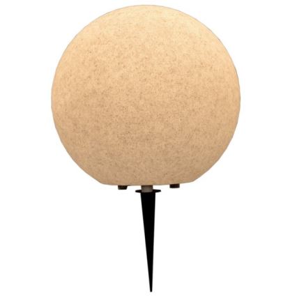 Venkovní lampa KULA 1xE27/60W/230V pr. 30 cm IP44 šedá