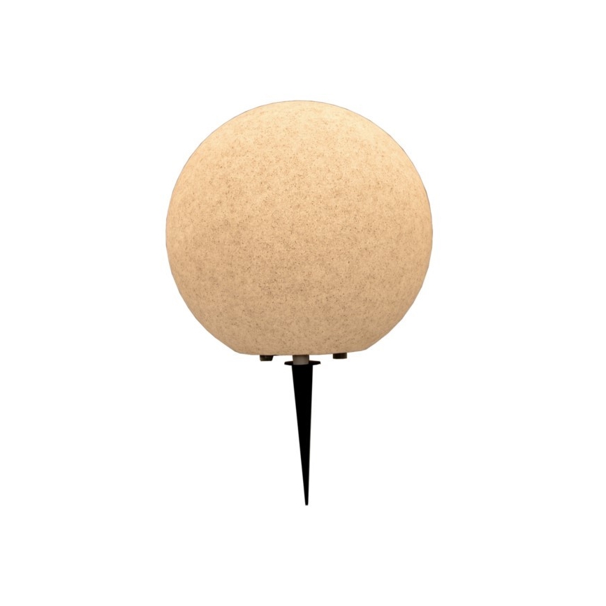 Venkovní lampa KULA 1xE27/60W/230V pr. 30 cm IP44 šedá