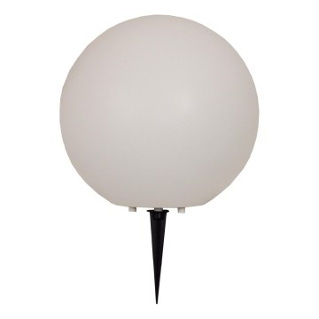 Venkovní lampa KULA 1xE27/60W/230V pr. 35 cm IP44 bílá