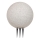 Venkovní lampa KULA 1xE27/60W/230V pr. 40 cm IP44 šedá