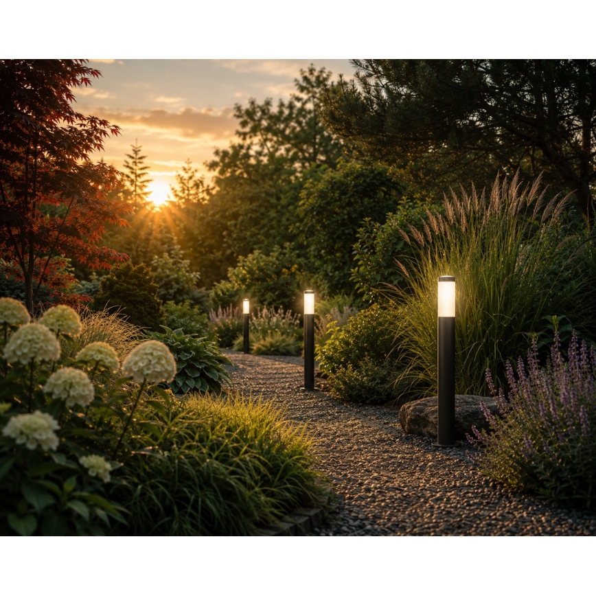 Venkovní lampa LOPPA 1xE27/60W/230V 65 cm IP44 antracit