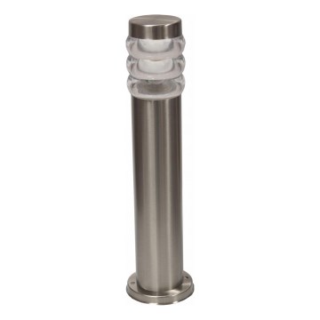 Venkovní lampa LULA 1xE27/60W/230V 45 cm IP44 matný chrom