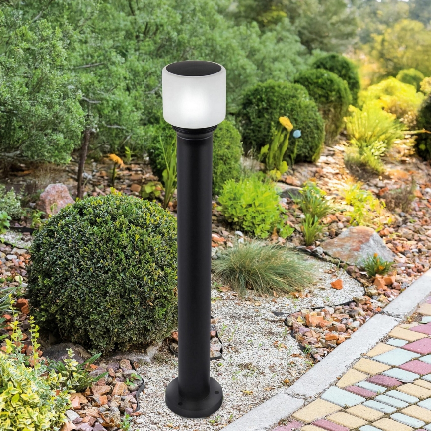 Venkovní lampa MADRID 1xE27/12W/230V 80 cm IP44 černá