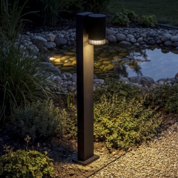Venkovní lampa RADILO 1xGU10/11W/230V 50 cm IP44 černá
